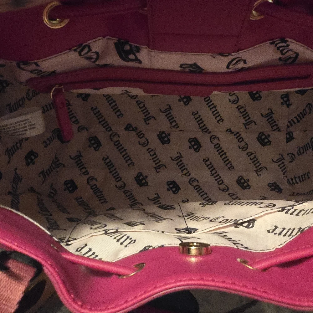 Juicy Couture Pink Cherry Tea Tote Bag